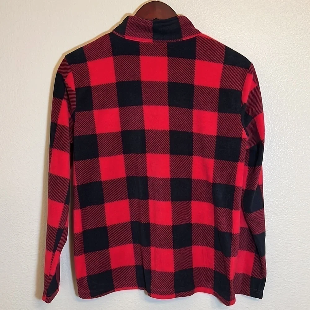 FRENCH Toast Red Buffalo Plaid Pullover Sweatshirt